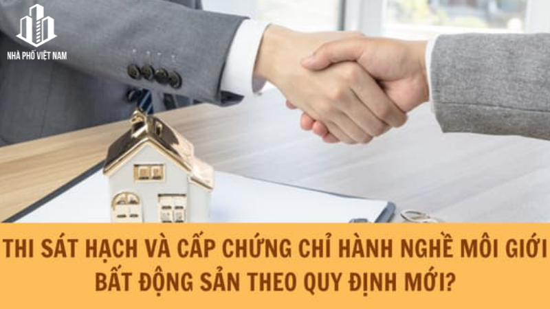 Một số tài liệu cung cấp kiến thức cho kì thi sát hạch môi giới bất động sản